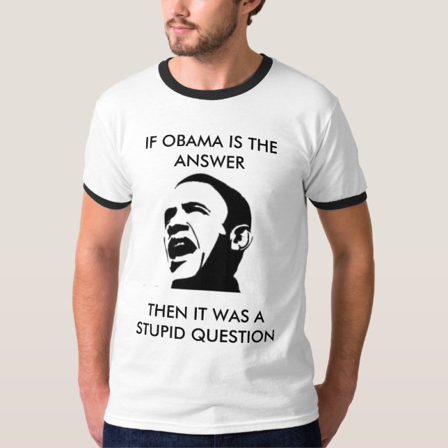 Om Obama är svaret…., Tröja (Framsida)