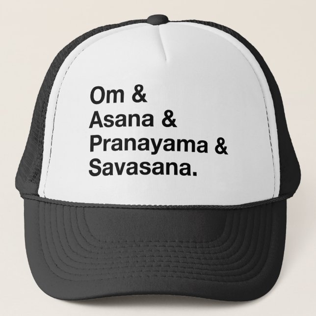 om och asana keps (Framsida)