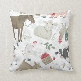om odlingsanläggningen Land Rustic Cute Kudde