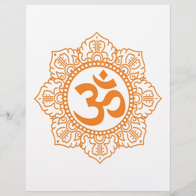 Om - Ohm - Aum Symbol (Framsida)