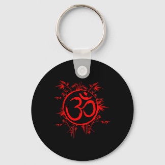 Om Ohm Aum Symbol Spiritual Yoga Gift _1  Nyckelring