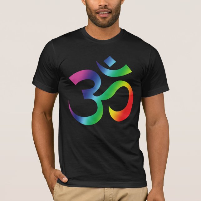 Om (Ohm)-symbol T Shirt (Framsida)