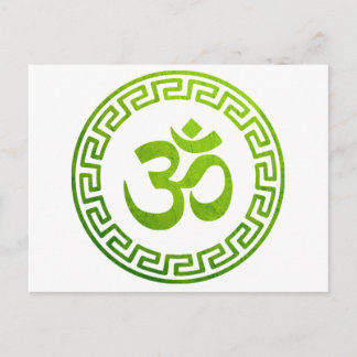Om, Om Hindu, Om Symbol, Om Logotyp, Aum Vykort