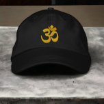 Om Omkara Broderad Keps<br><div class="desc">Embroiderade Om Omkara Buddhist-symbolbroderiprodukter från Ricaso</div>