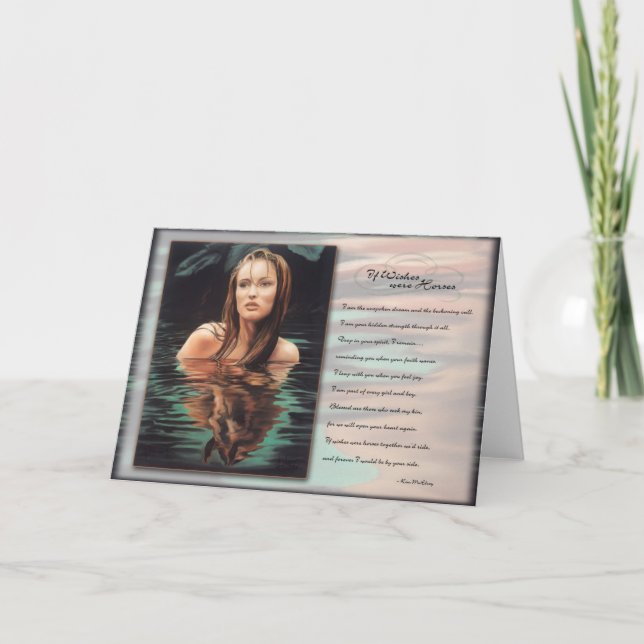 Om önskemål var hästar kort (Framsida)