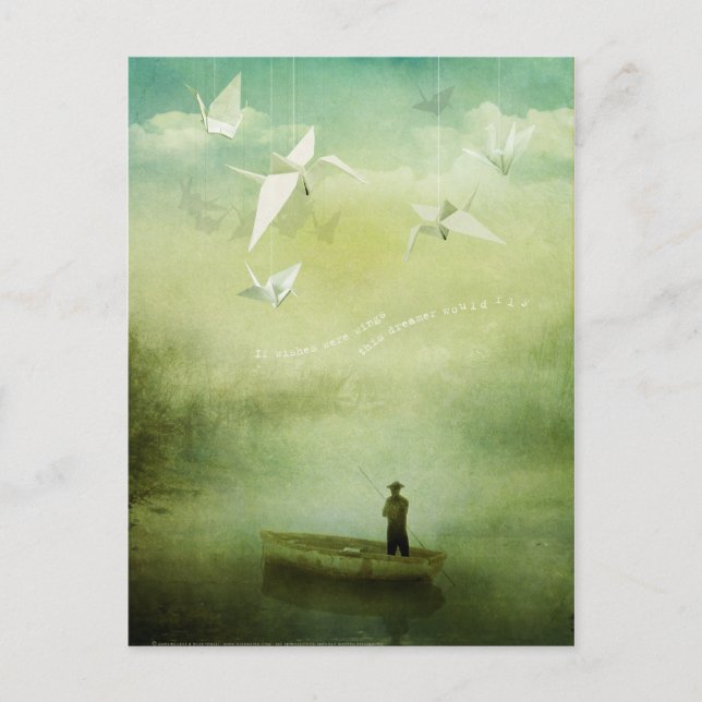 Om Önskemål var Vingar (vykort) Vykort (Framsida)