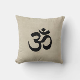 Om på kräm- grunge kudde