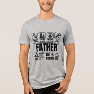 Om pappa - Fars dag T Shirt