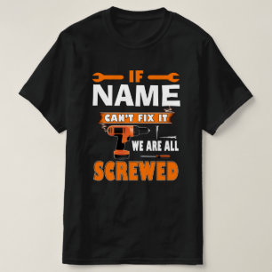 OM PAPPA INTE KAN FIXA DET ÄR VI ALLA SKÄRDADE T SHIRT
