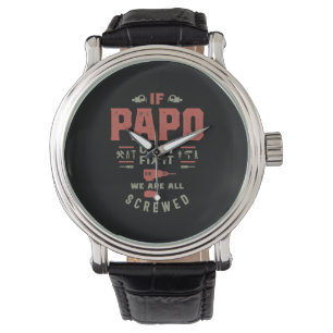 Om pappa inte kan laga det så blir vi sårade armbandsur