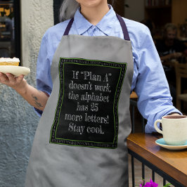 Om plan A inte fungerar.. Apron