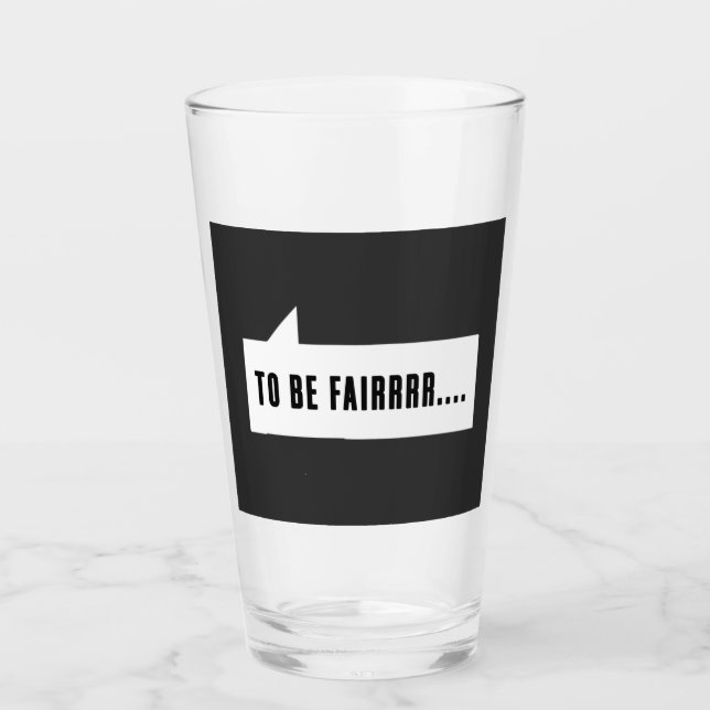 om rättvis letterkenny Glass Kopp (Framsida)