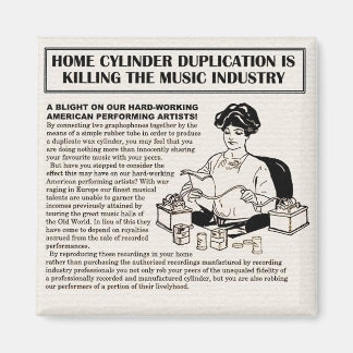 Om RIAA existerade 1915 Magnet