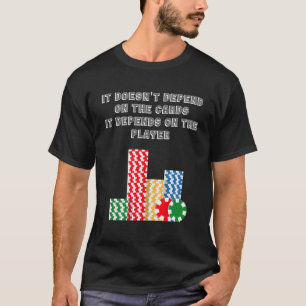 om roligt poker casino-spel Texas holdem T Shirt
