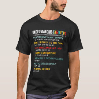 Om Roligten Ingenjör PercusMaintenance T Shirt