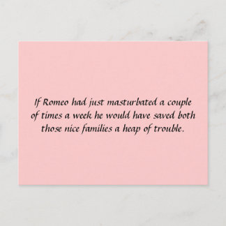 Om Romeo bara.. Vykort
