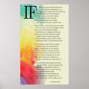 OM - RUDYARD KIPLING POSTER