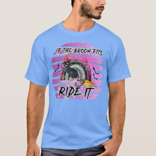 Om rummet passar in är det roligt, Halloween flöda T Shirt