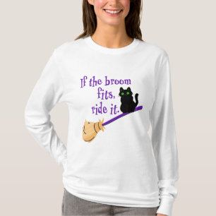 Om rummet passar in, stryk det roligt Halloween T Shirt