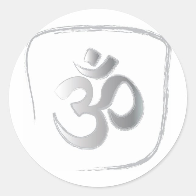 Om Runt Klistermärke (Framsida)