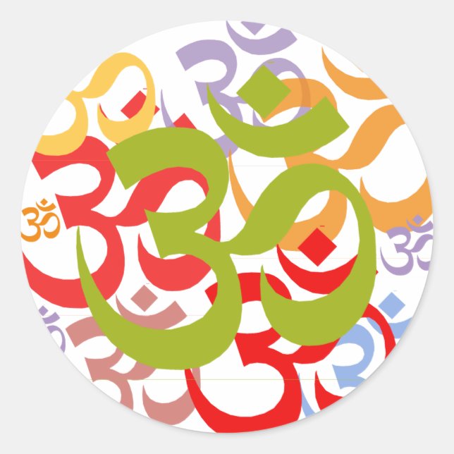 Om Runt Klistermärke (Framsida)