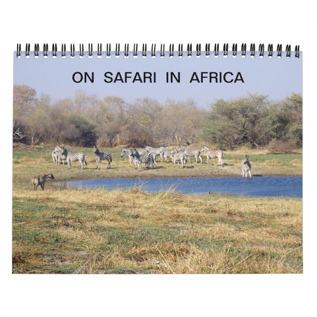 OM SAFARI I AFRIKA KALENDER (Omslag)