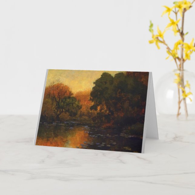 om San Antonio-floden - Robert Julian Onderdonk Kort (Gul blomma)