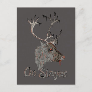 Om Sayer julrenar Vykort