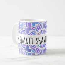 Om Shanti Boho Lila Mandala