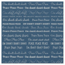Om Shanti, fredskoton
