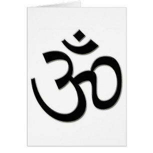OM SHANTI HÄLSNINGSKORT