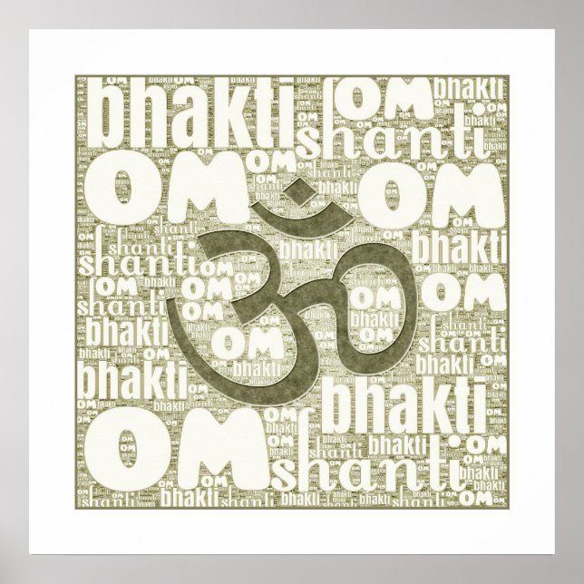 Om Shanti Poster (Framsidan)