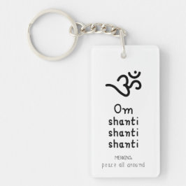 Om Shanti Shanti Shanti - sanskrit quote
