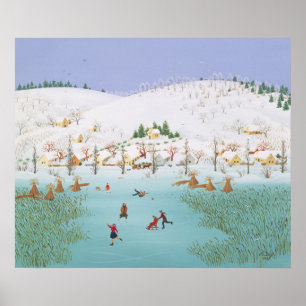 om Sjö 1987, fryst Poster