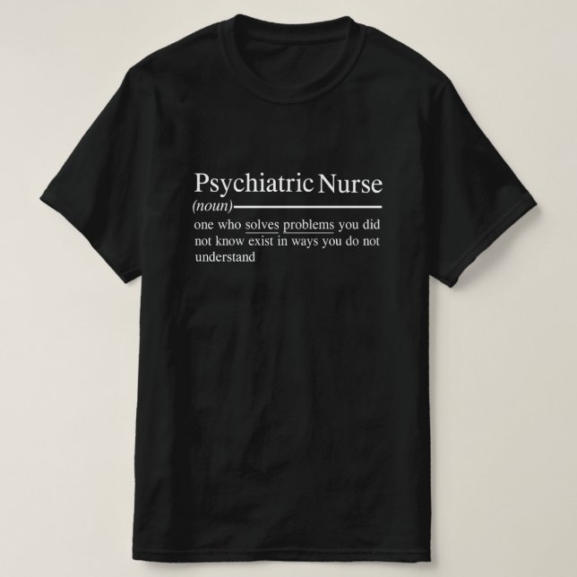 om sjuksköterska och sjuksköterska i studenten t shirt (Design framsida)