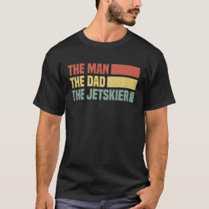 om skidströ i jet och vatten t shirt