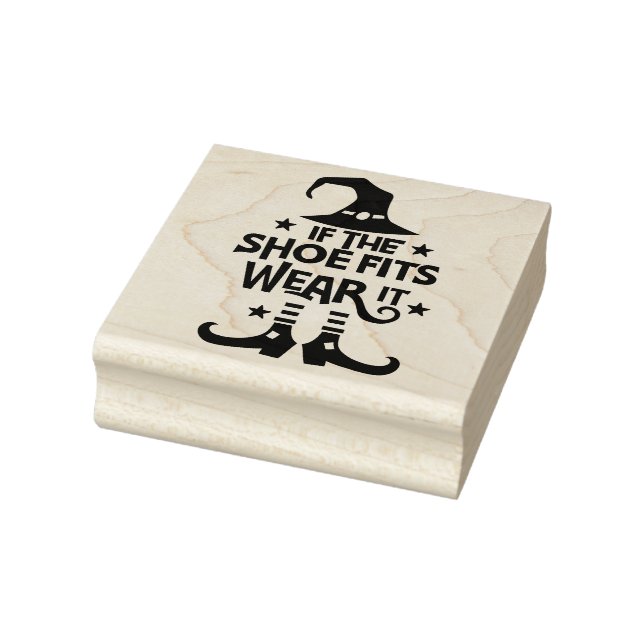 Om skon passar bäran stämpel (Stämpel)