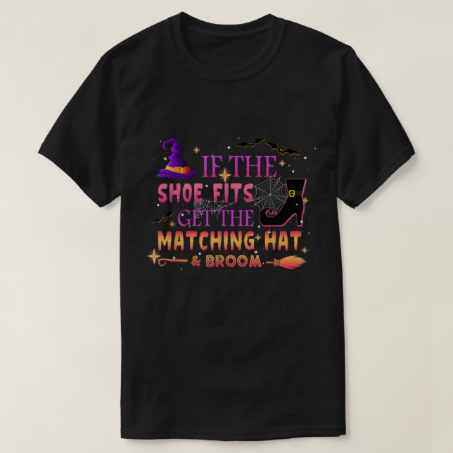 Om skon passar får du matchande hatt och rum t shirt (Design framsida)