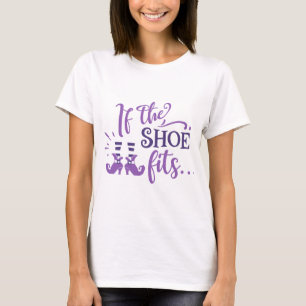 Om skon passar för Witch Shos och Socks Halloween T Shirt