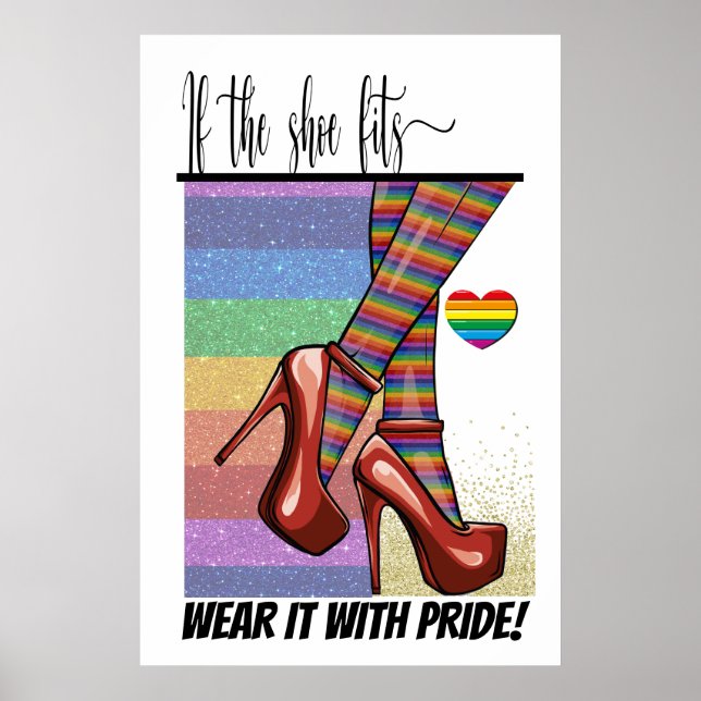 Om skon passar ... Poster (Framsidan)