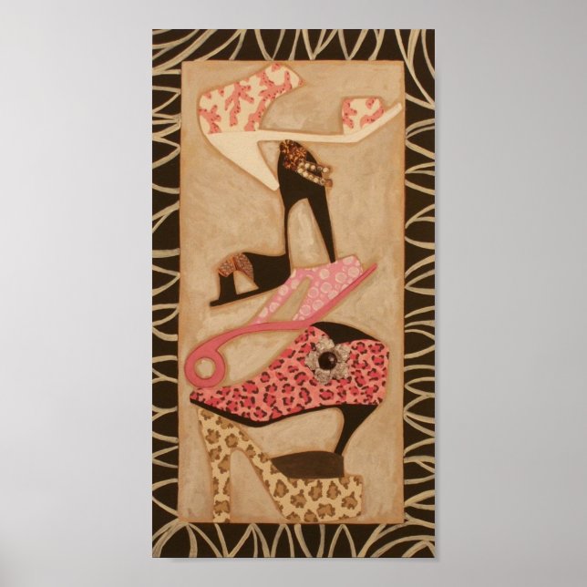 Om skon passar: Roligt Mode Poster (Framsidan)