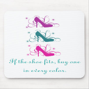 Om skopassformarna Mousepad Musmatta