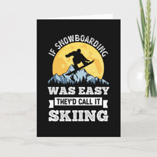 Om Snowboarding var lätt Kort