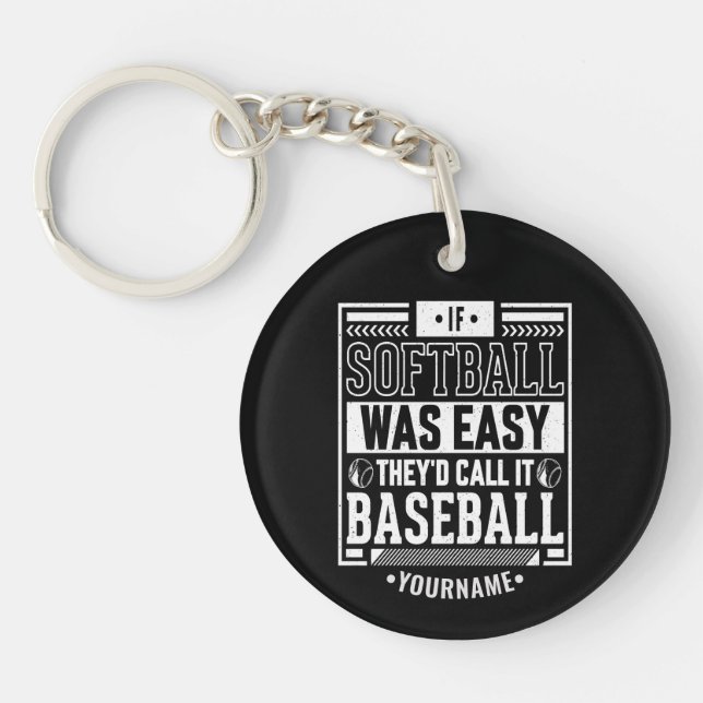 Om Softball var lätt skulle de kalla det Baseball (Framsidan)