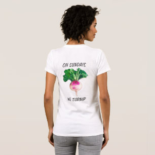 Om Söndag Turnip - djurgrödor T Shirt