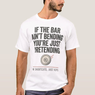 Om stången inte böjs Powerlifting T-shirt