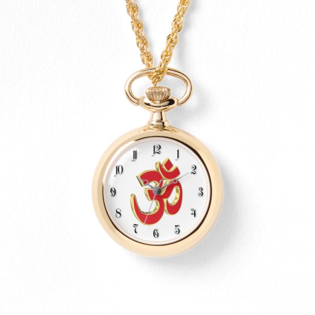 Om-symbol Armbandsur (Framsida)