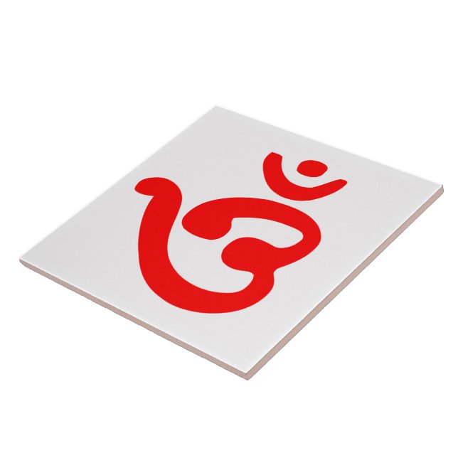 OM-symbol (Bengali) Kakelplatta (Sidan)