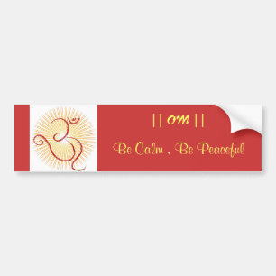 Om-symbol Bildekal