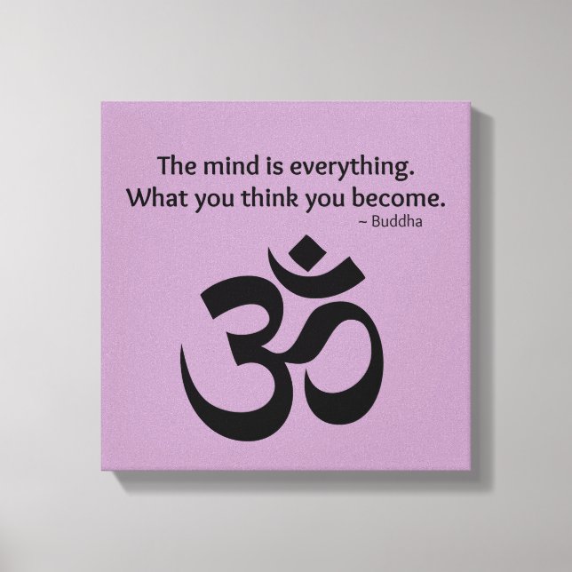 Om Symbol - buddha-offert Canvastryck (Framsida)